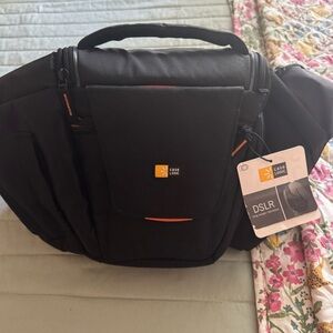 Case Logic Black DSLR Camera Bag NEW